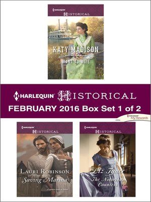 Harlequin Historical February 2016, Box Set 1 of 2 - ebook